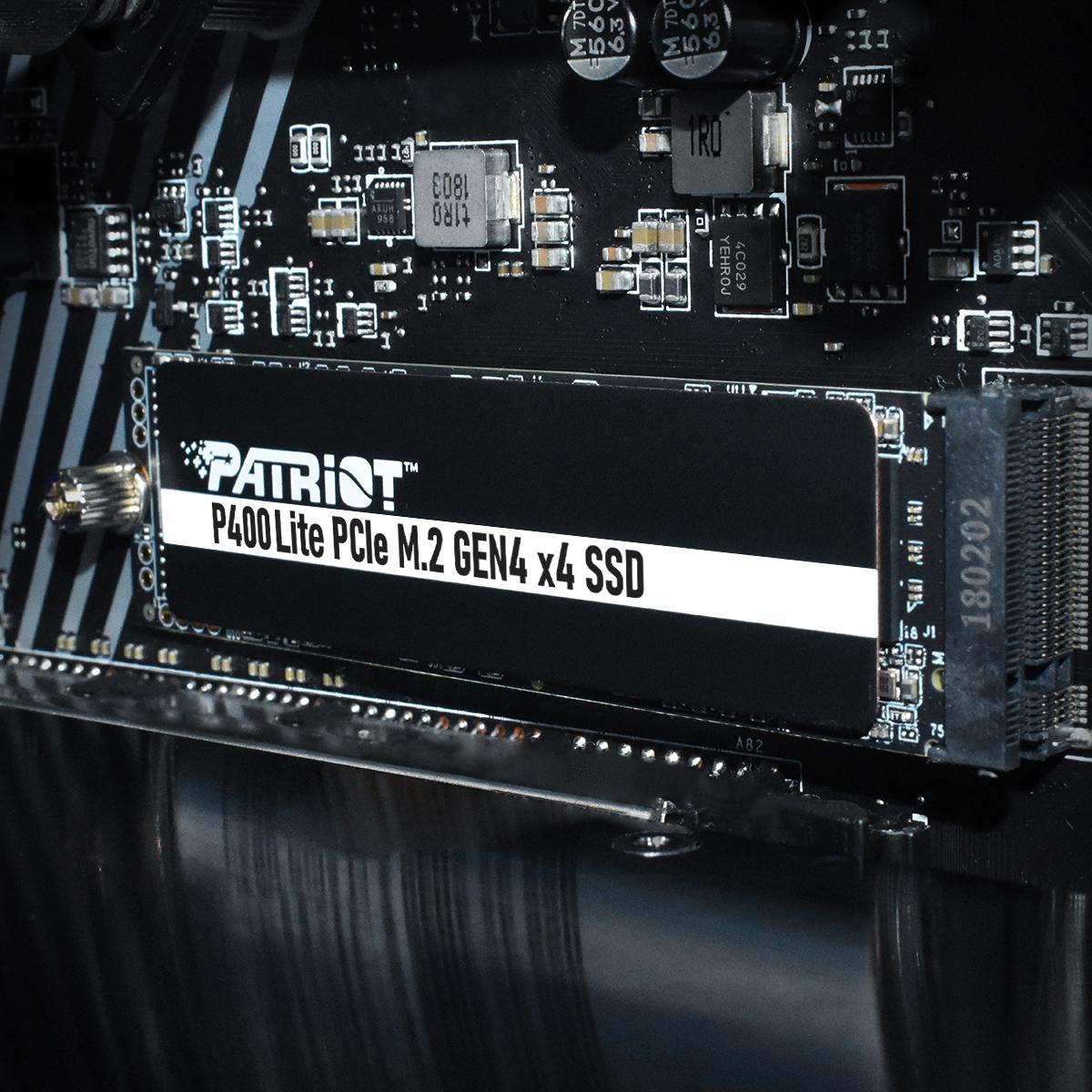Patriot P400 Lite M.2 NVMe 2280 SSD – High-Speed PCIe 4.0 Storage Patriot P400 Lite M.2 NVMe 2280 SSD – High-Speed PCIe 4.0 Storage